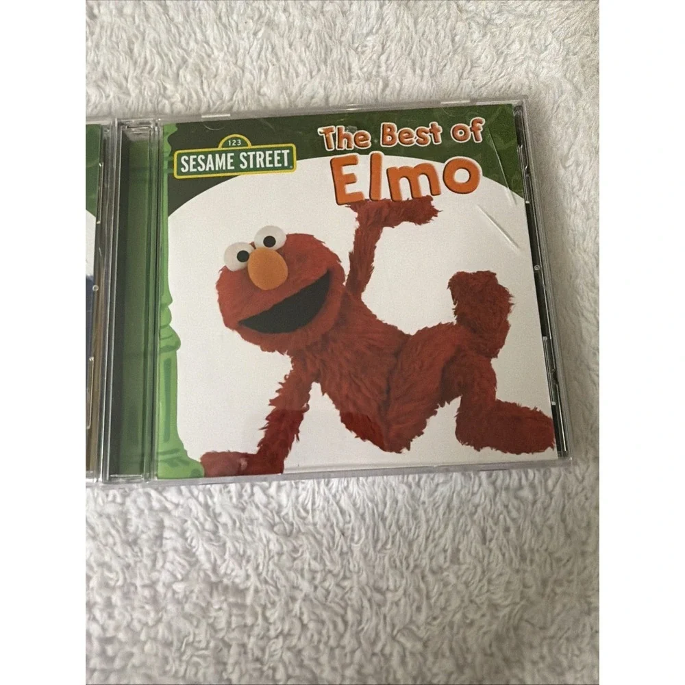 Sesame Street Platinum All-Time Favorites Best Of Elmo CD 2008 Lot Of 2 Big Bird